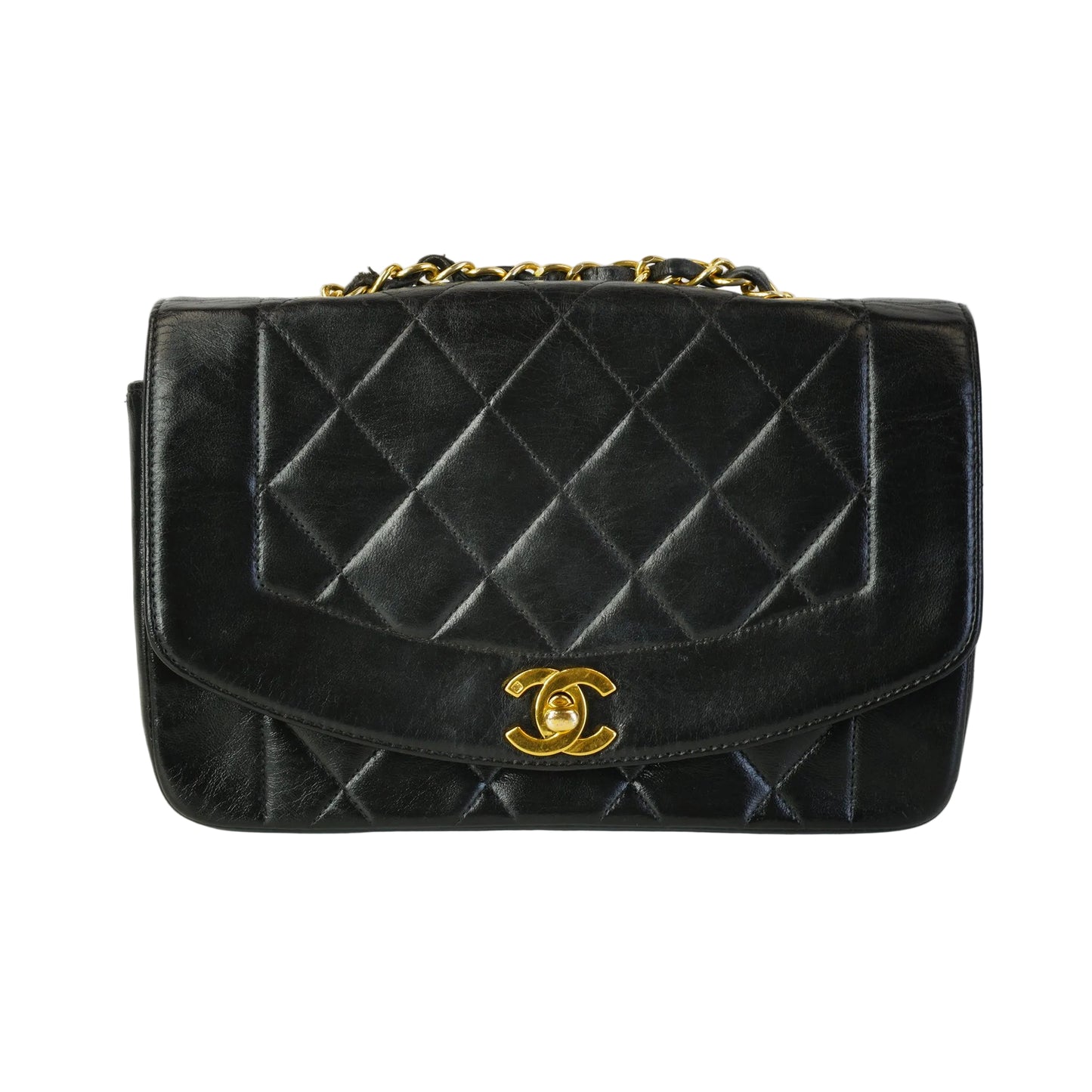 Chanel Diana GHW Small