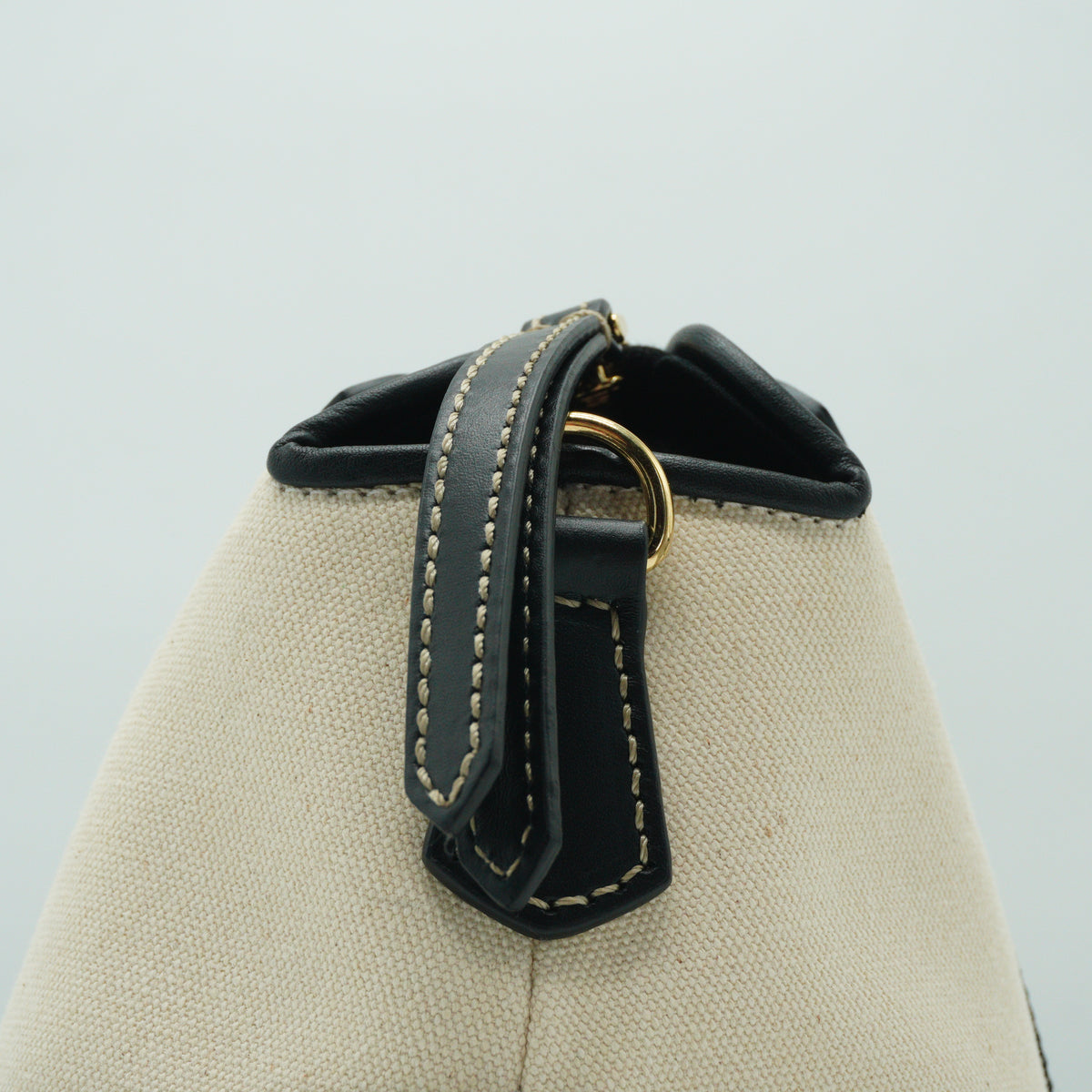 Fendi	By the Way Canvas & Leather Boston Bag Medium GHW