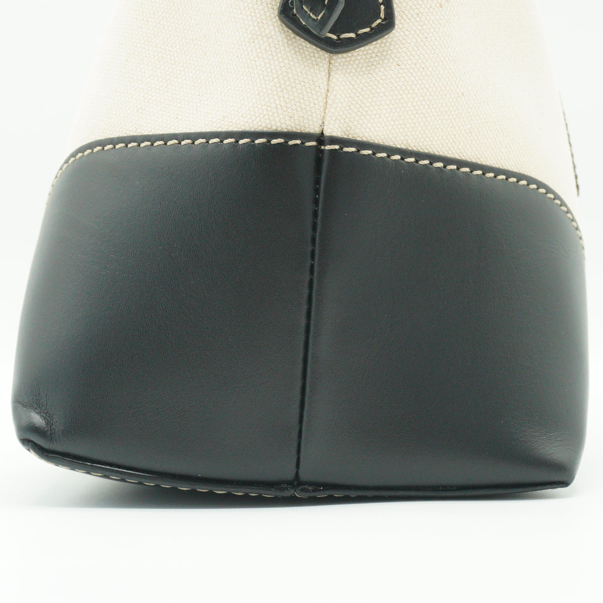 Fendi	By the Way Canvas & Leather Boston Bag Medium GHW