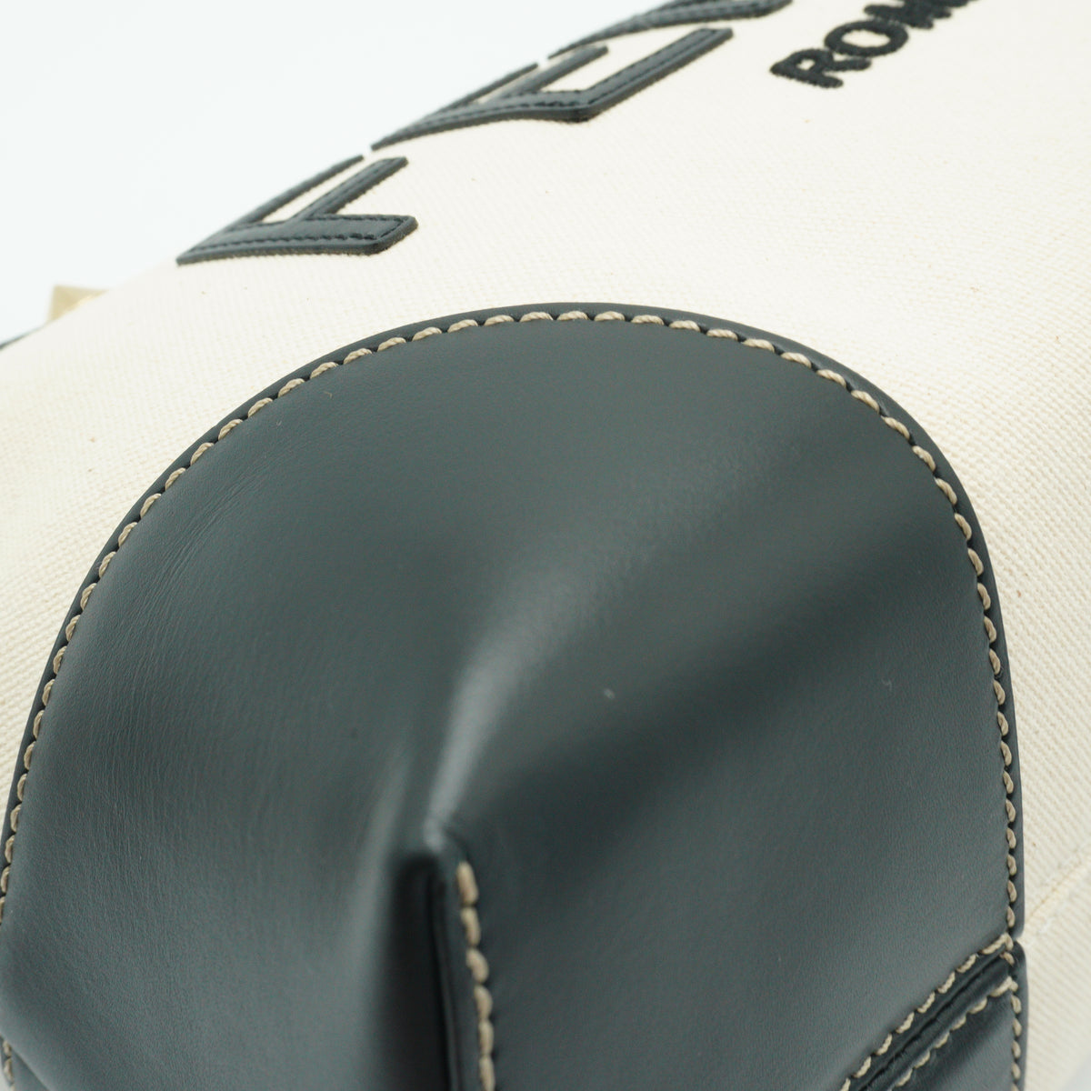 Fendi	By the Way Canvas & Leather Boston Bag Medium GHW