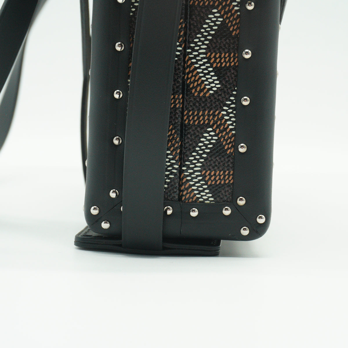 Goyard	Goyardine Minaudiere Small Trunk Bag SHW