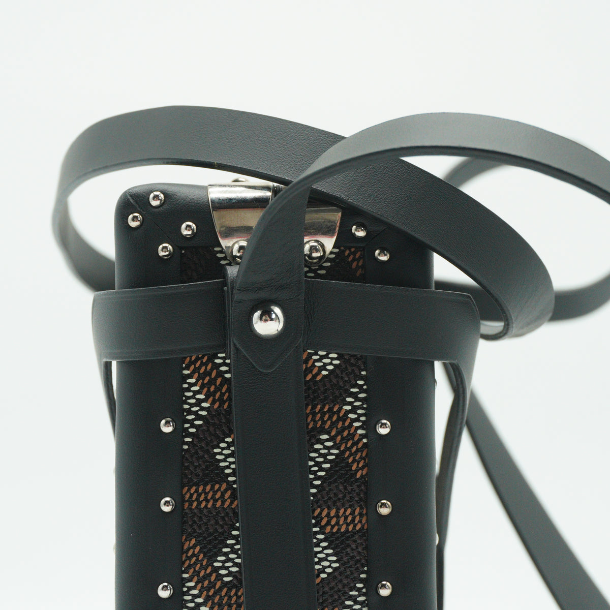 Goyard	Goyardine Minaudiere Small Trunk Bag SHW