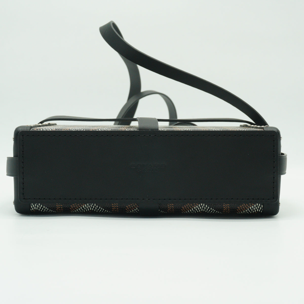 Goyard	Goyardine Minaudiere Small Trunk Bag SHW