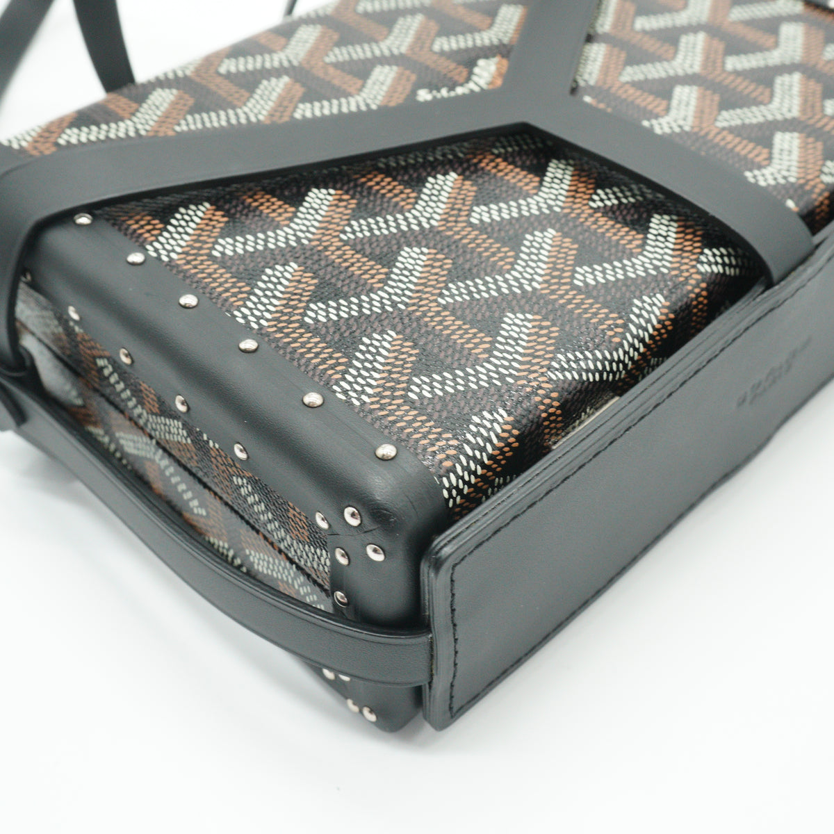 Goyard	Goyardine Minaudiere Small Trunk Bag SHW