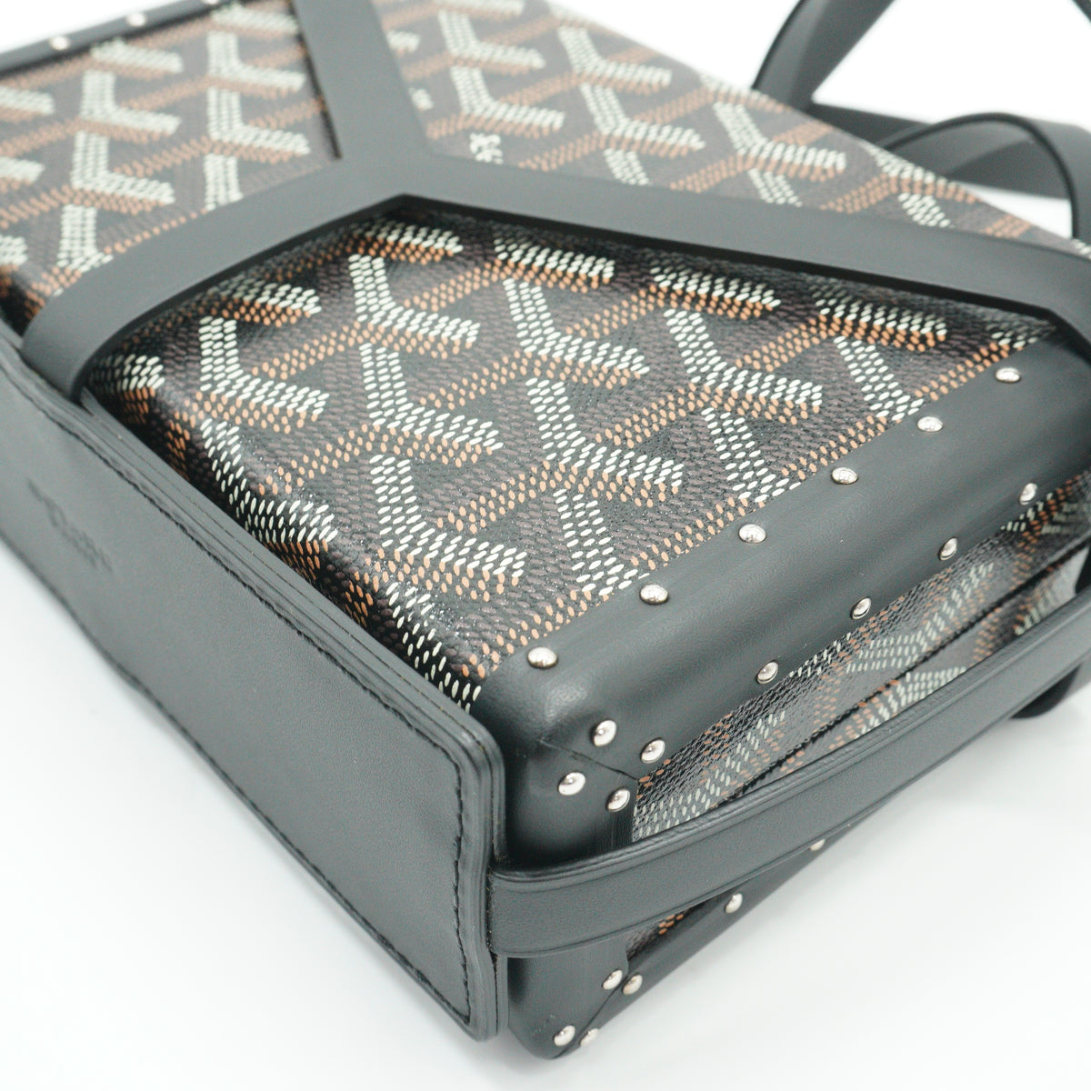 Goyard	Goyardine Minaudiere Small Trunk Bag SHW