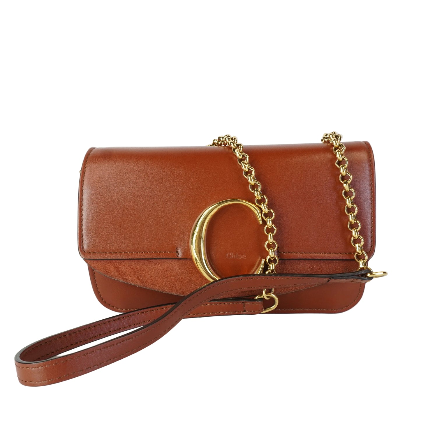 Chloe C Bag Mini Brown