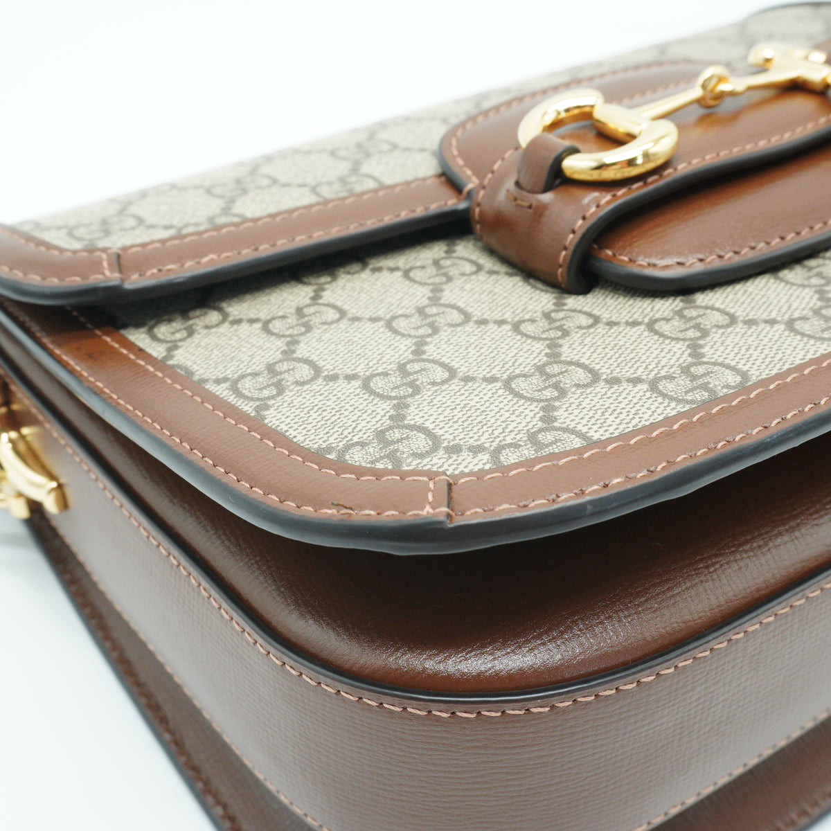 Gucci	Horsebit 1955 Brown Trims Medium GHW