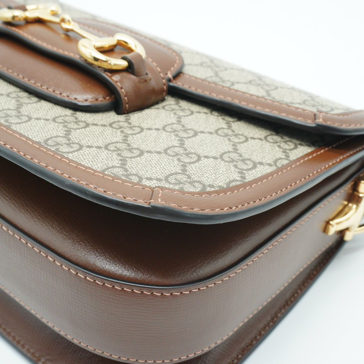 Gucci	Horsebit 1955 Brown Trims Medium GHW