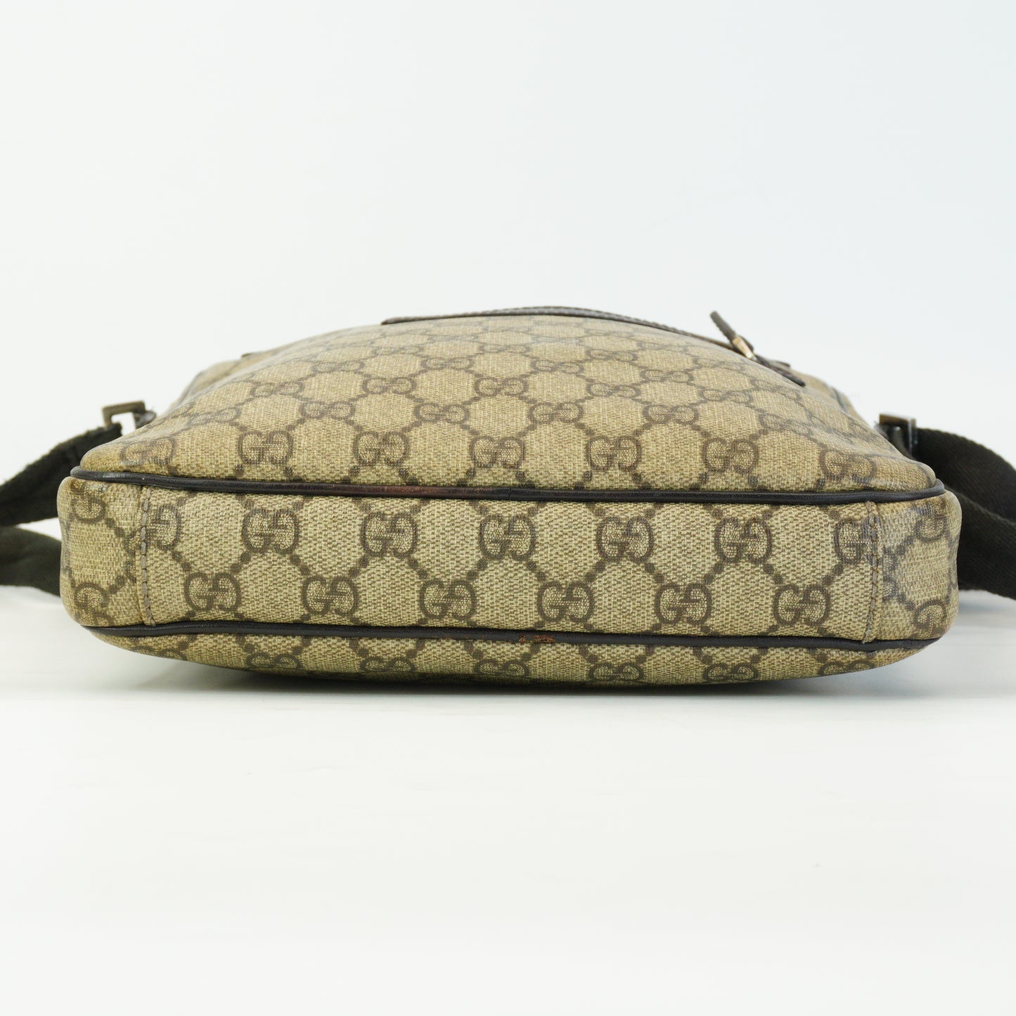 Gucci GG Supreme Mono Messenger Bag Small SHW