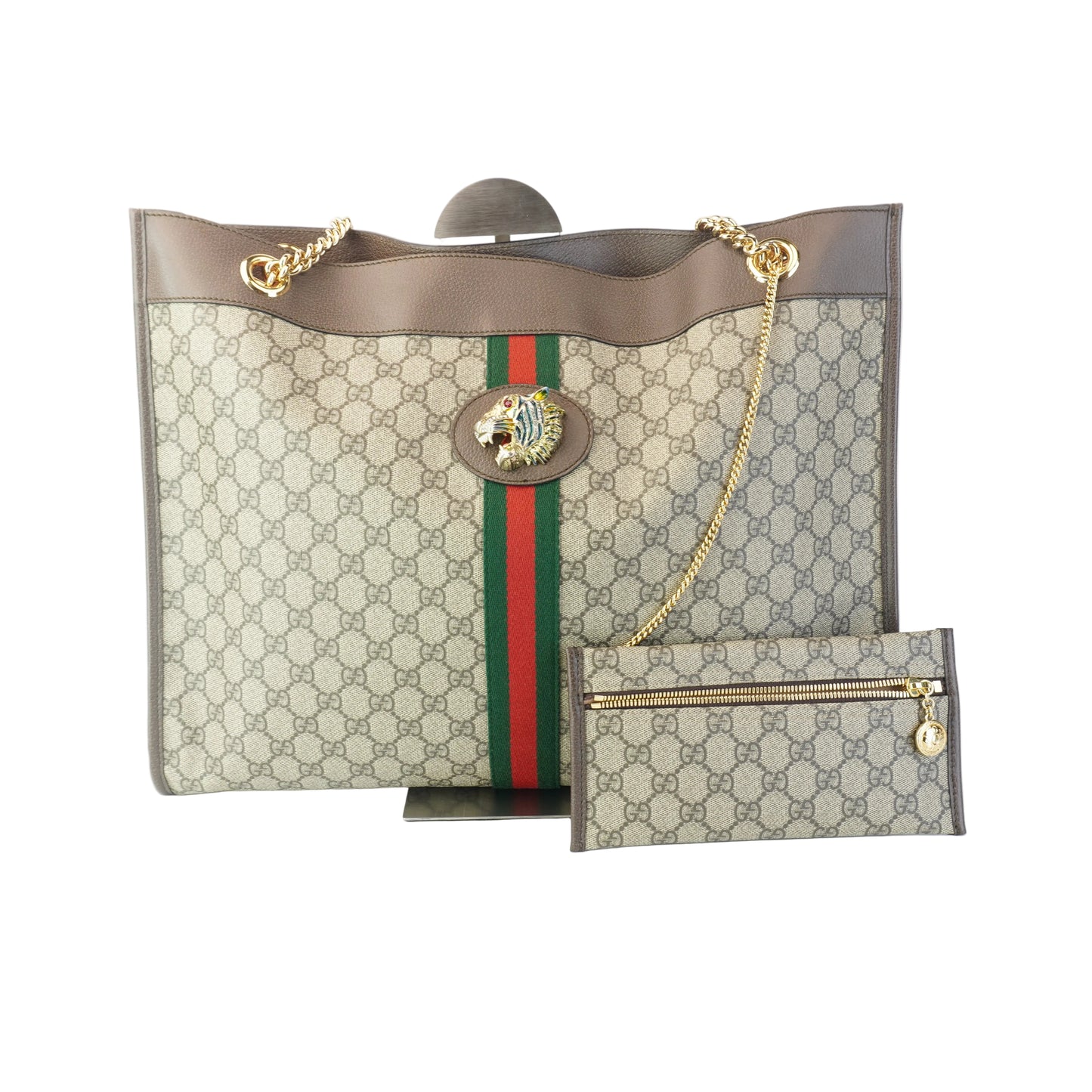 Gucci Monogram Rajah Tote