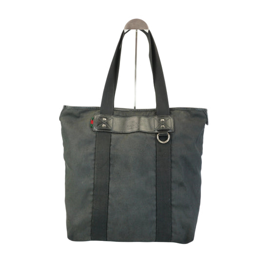 Gucci Nylon Tote Black Large SHW