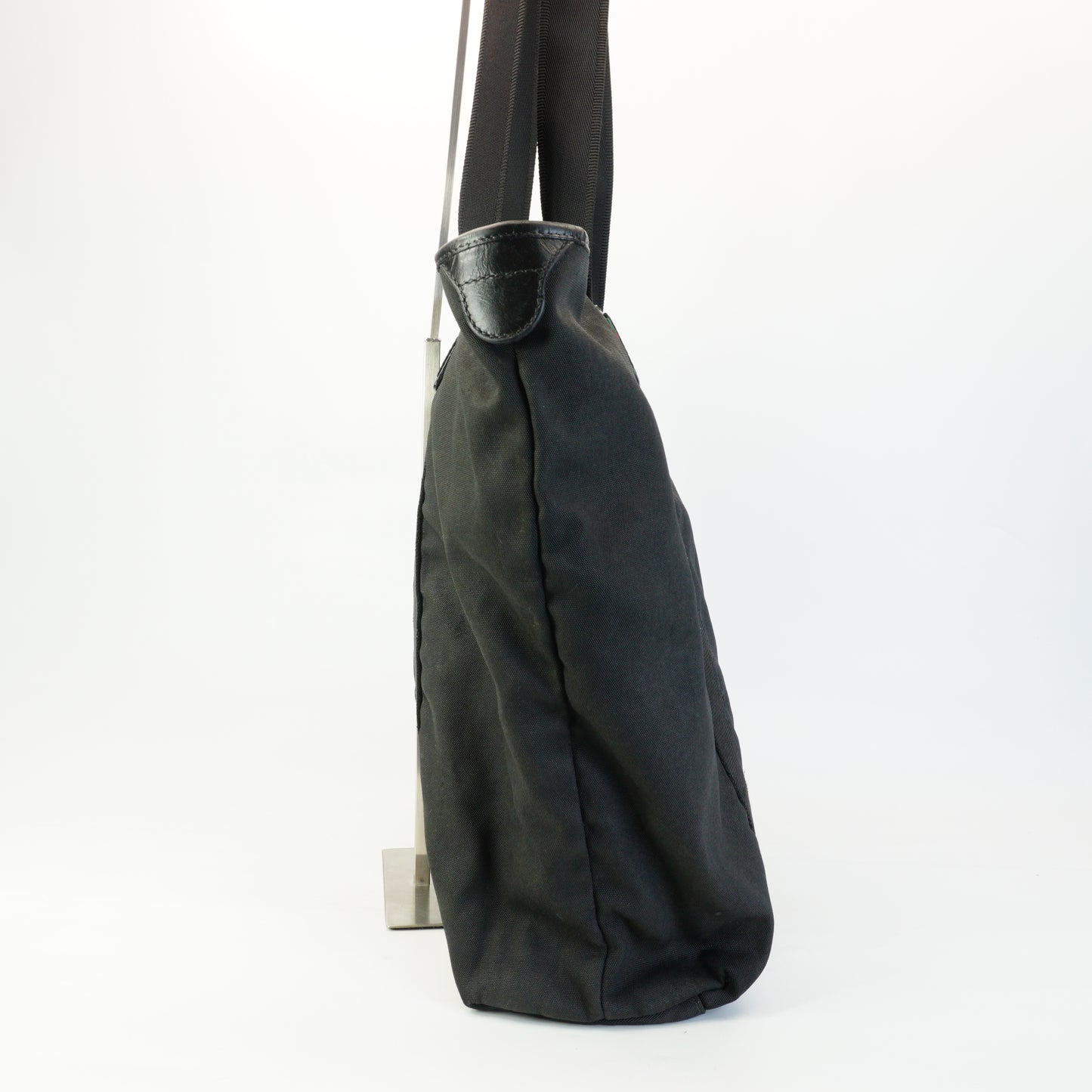 Gucci Nylon Tote Black Large SHW