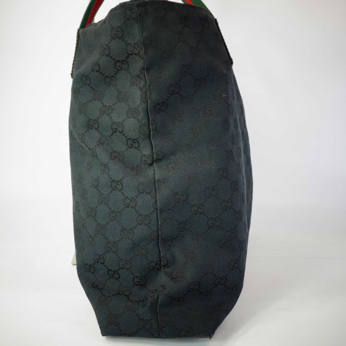 Gucci Sherrly Line Web Tote Bag