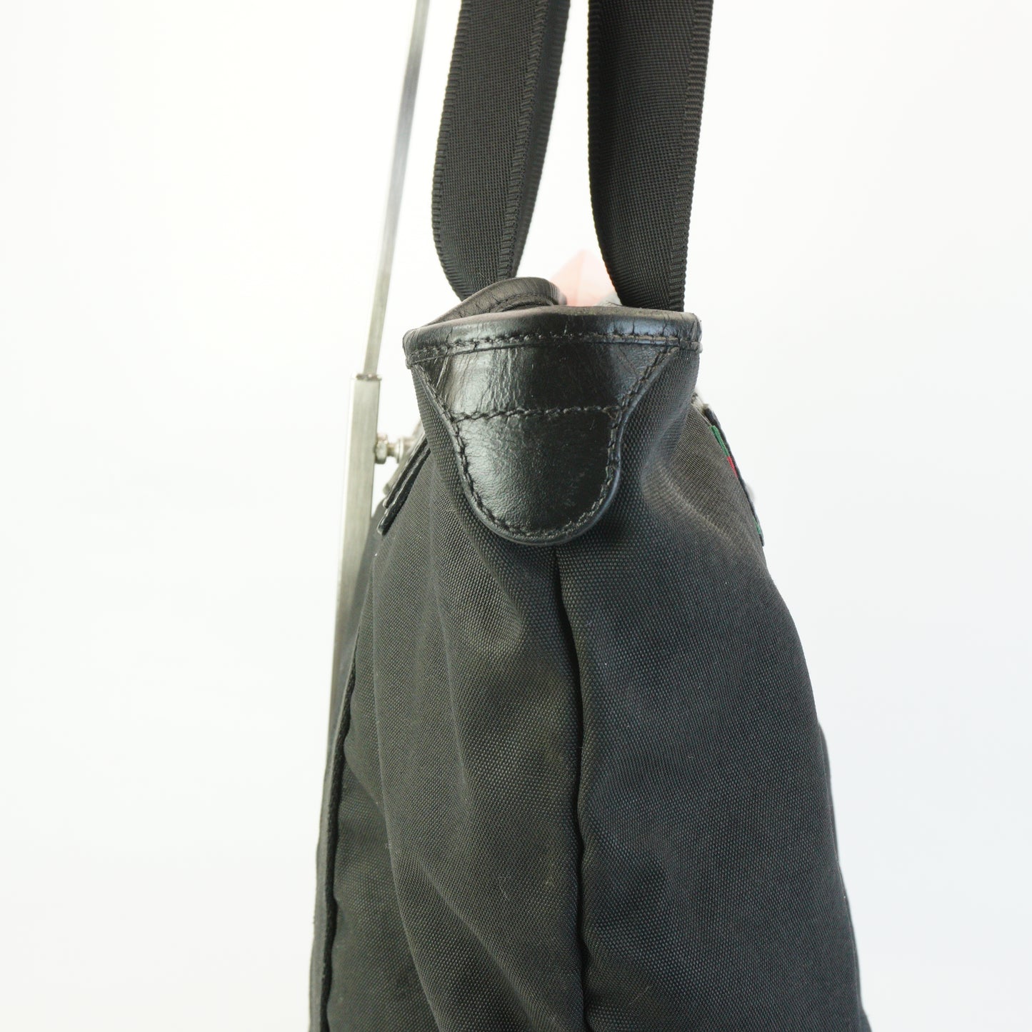 Gucci Nylon Tote Black Large SHW