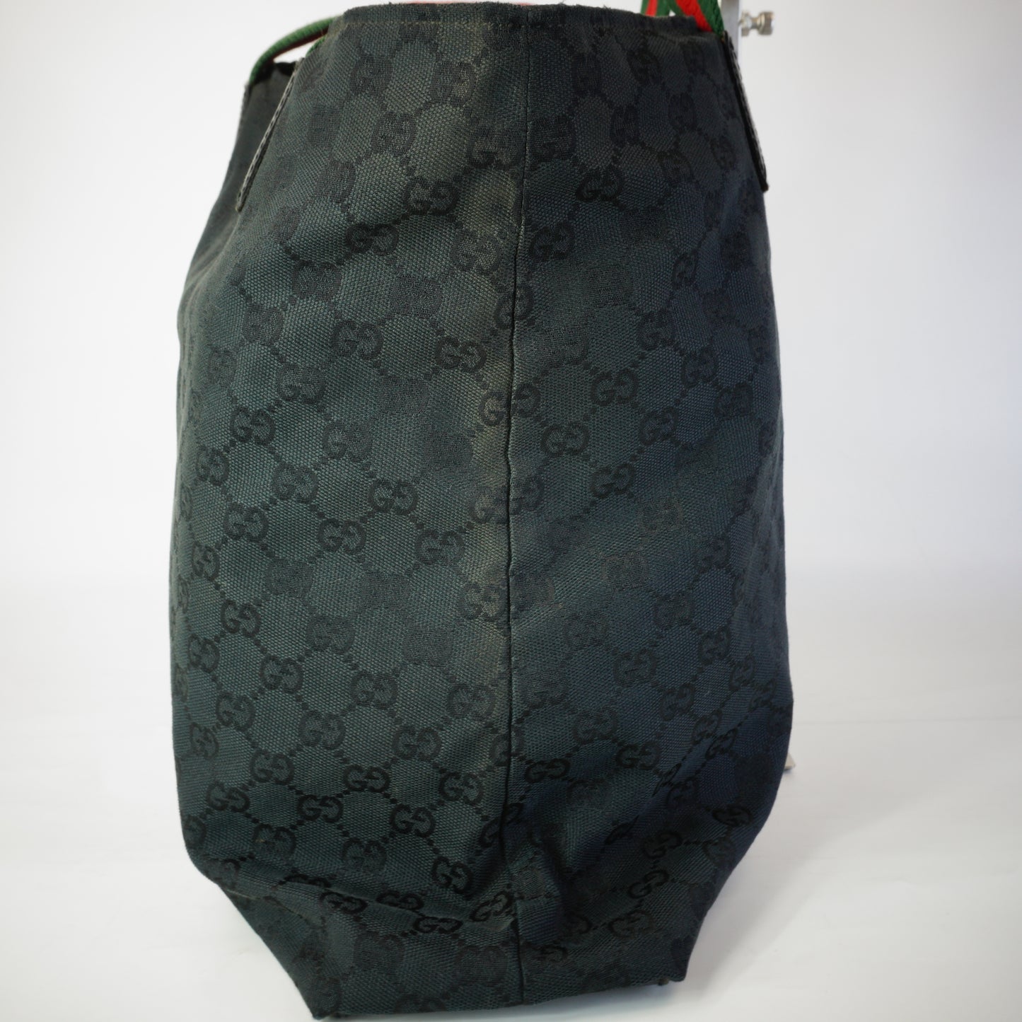 Gucci Sherrly Line Web Tote Bag