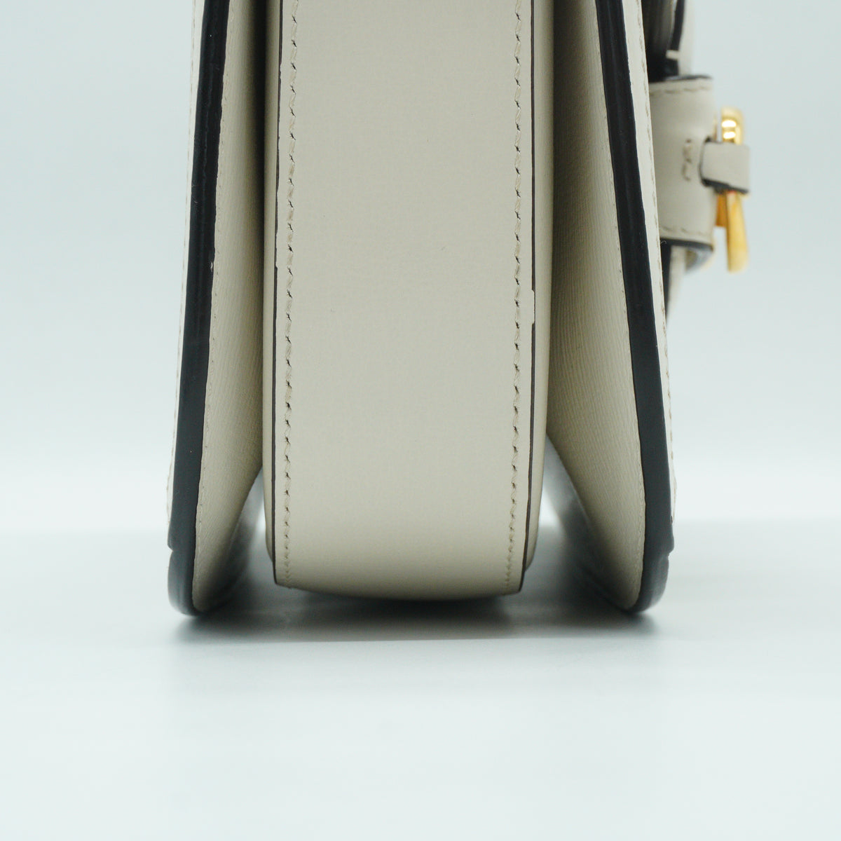 Gucci	Horsebit 1955 Medium Shoulder Bag Beige/White GHW