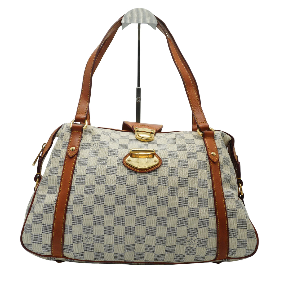 Louis Vuitton	Stresa PM Damier Azur Shoulder Bag GHW