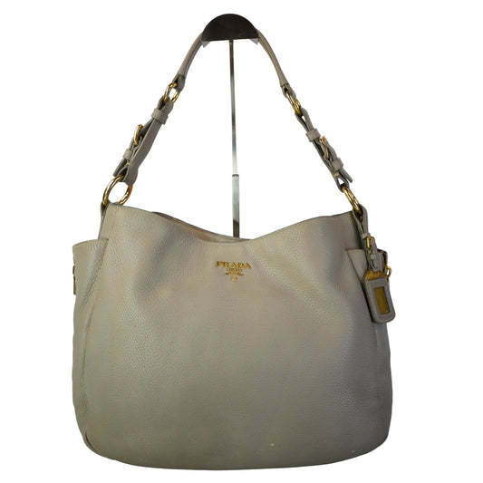 Prada Prada Vitello Daino  GHW Large
