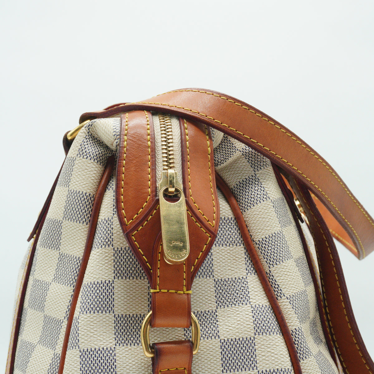 Louis Vuitton	Stresa PM Damier Azur Shoulder Bag GHW