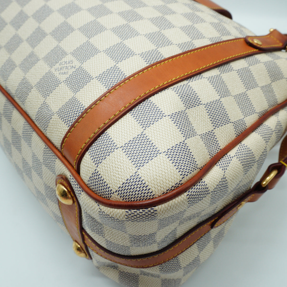Louis Vuitton	Stresa PM Damier Azur Shoulder Bag GHW