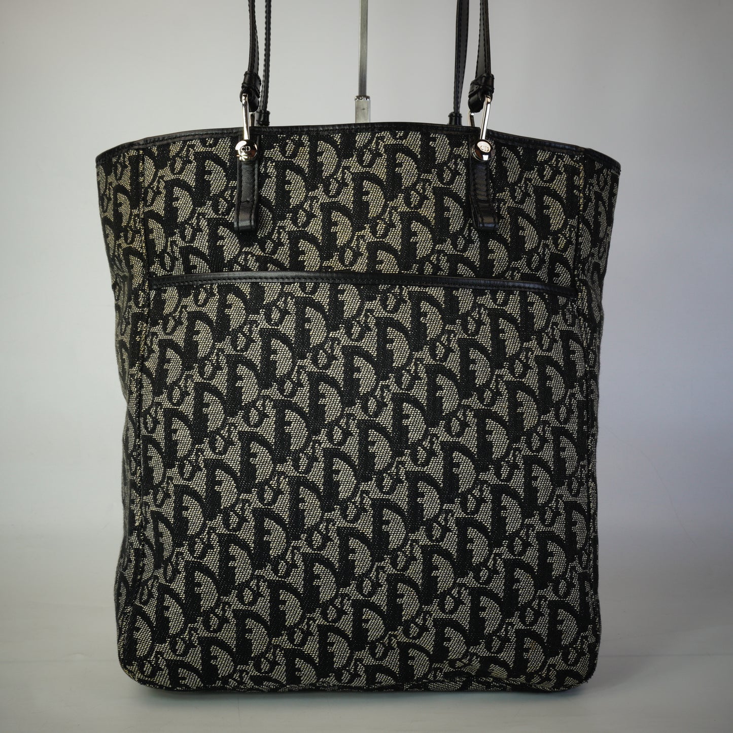Dior	Trotter Jacquard canvas tote SHW Medium