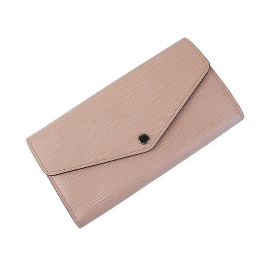 Louis Vuitton	Epi Long Wallet in Baby Pink