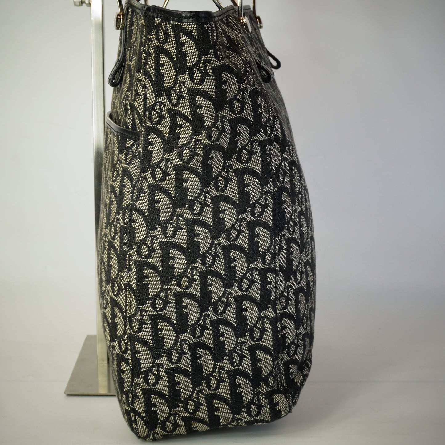 Dior	Trotter Jacquard canvas tote SHW Medium