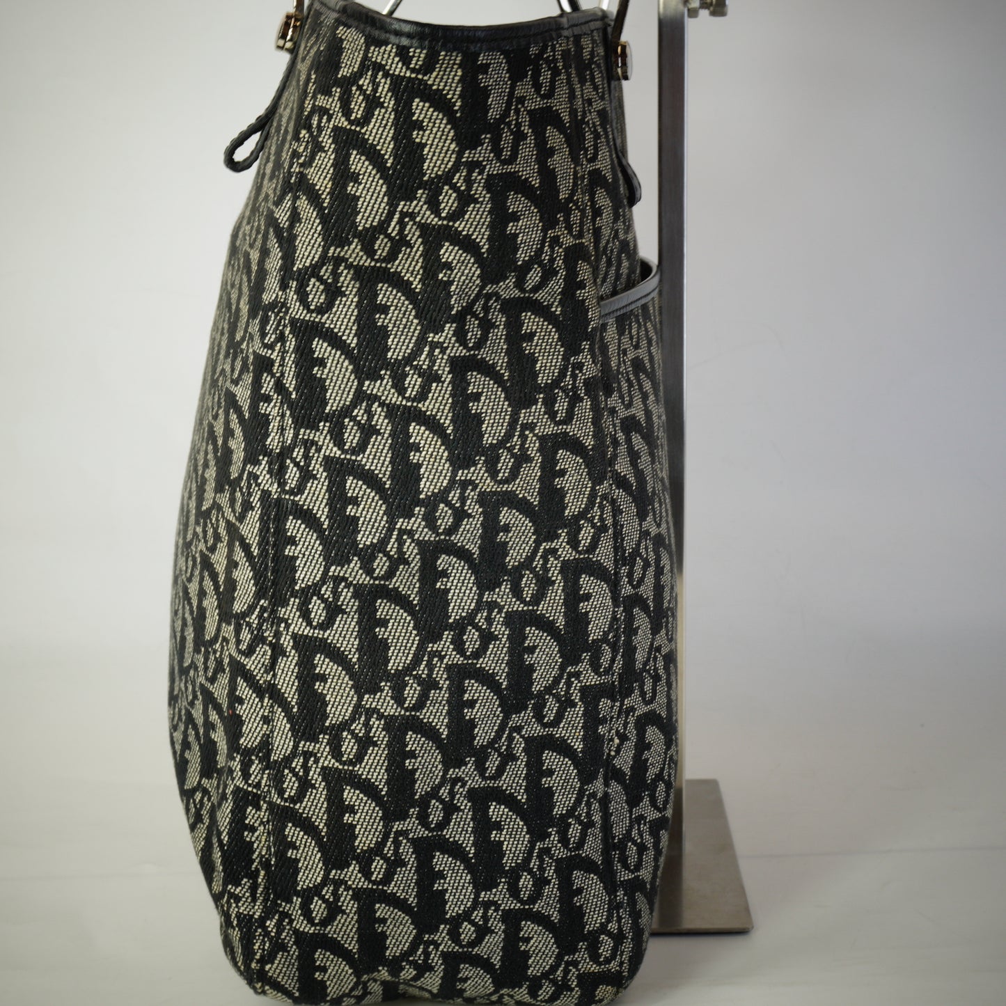 Dior	Trotter Jacquard canvas tote SHW Medium