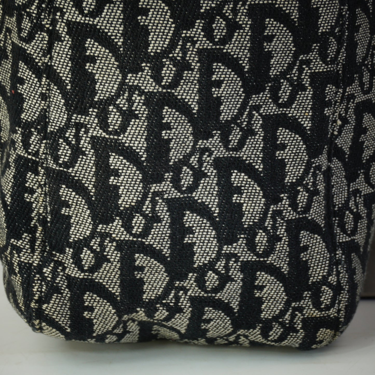Dior	Trotter Jacquard canvas tote SHW Medium