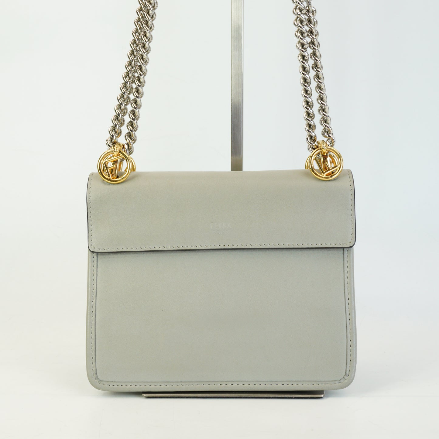 Fendi Leather Kan I F Small SHW