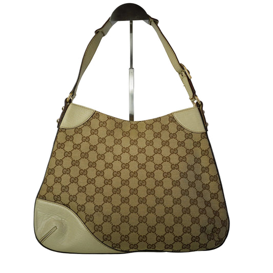 Gucci Hasler Web Hobo Bag GHW Small
