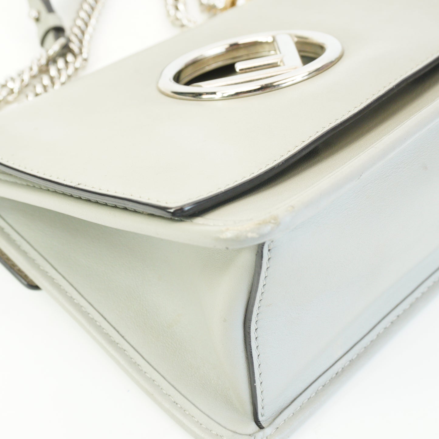 Fendi Leather Kan I F Small SHW