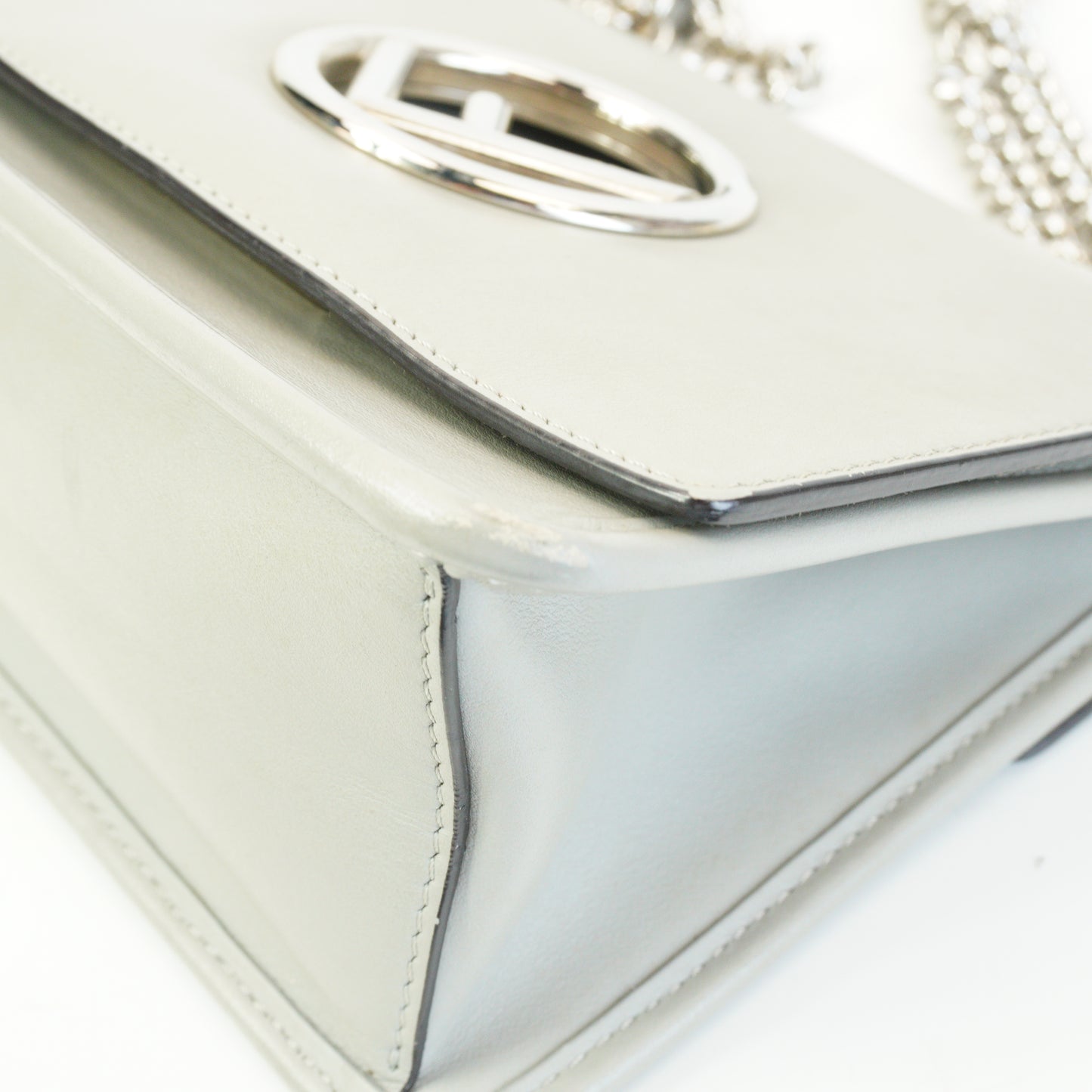 Fendi Leather Kan I F Small SHW