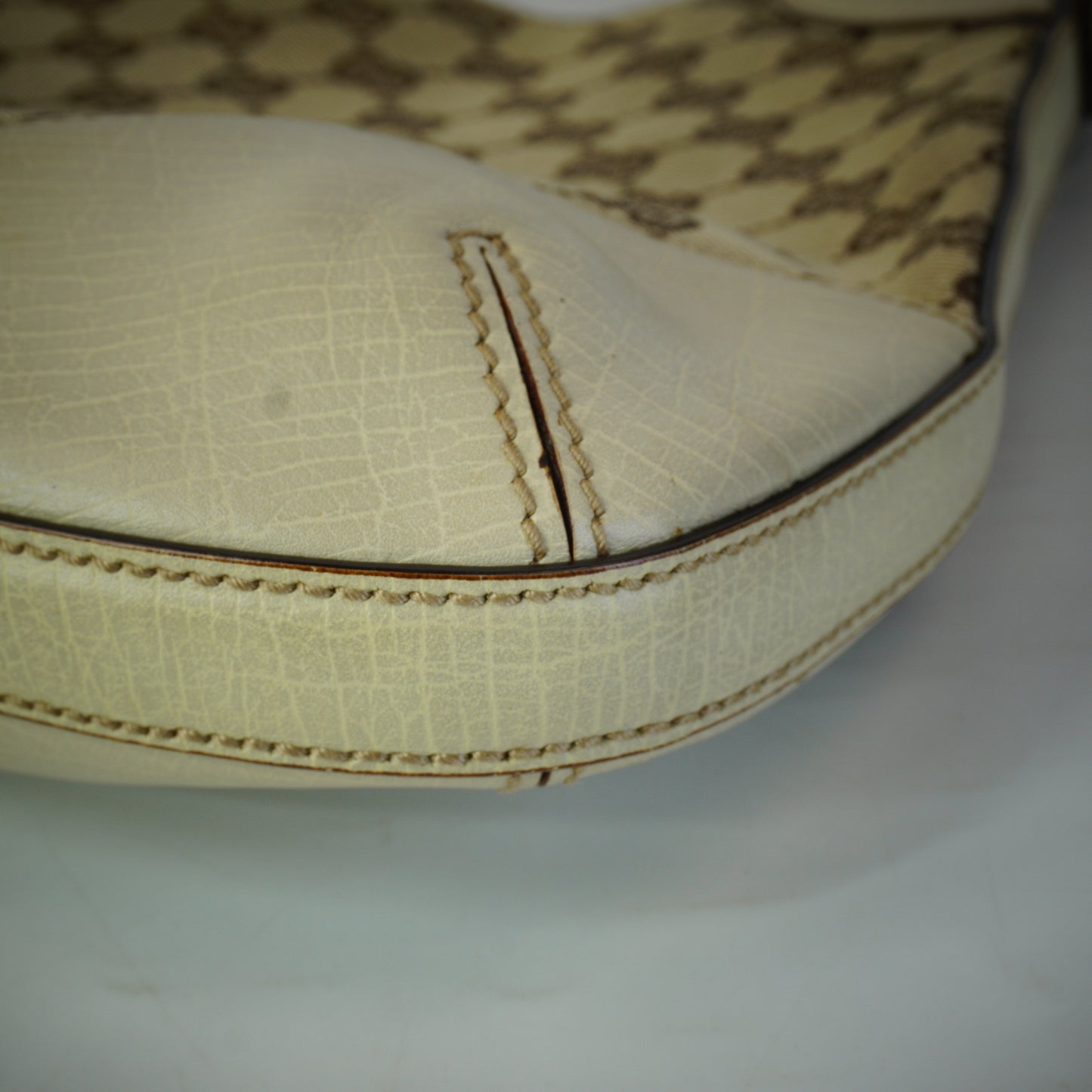 Gucci Hasler Web Hobo Bag GHW Small
