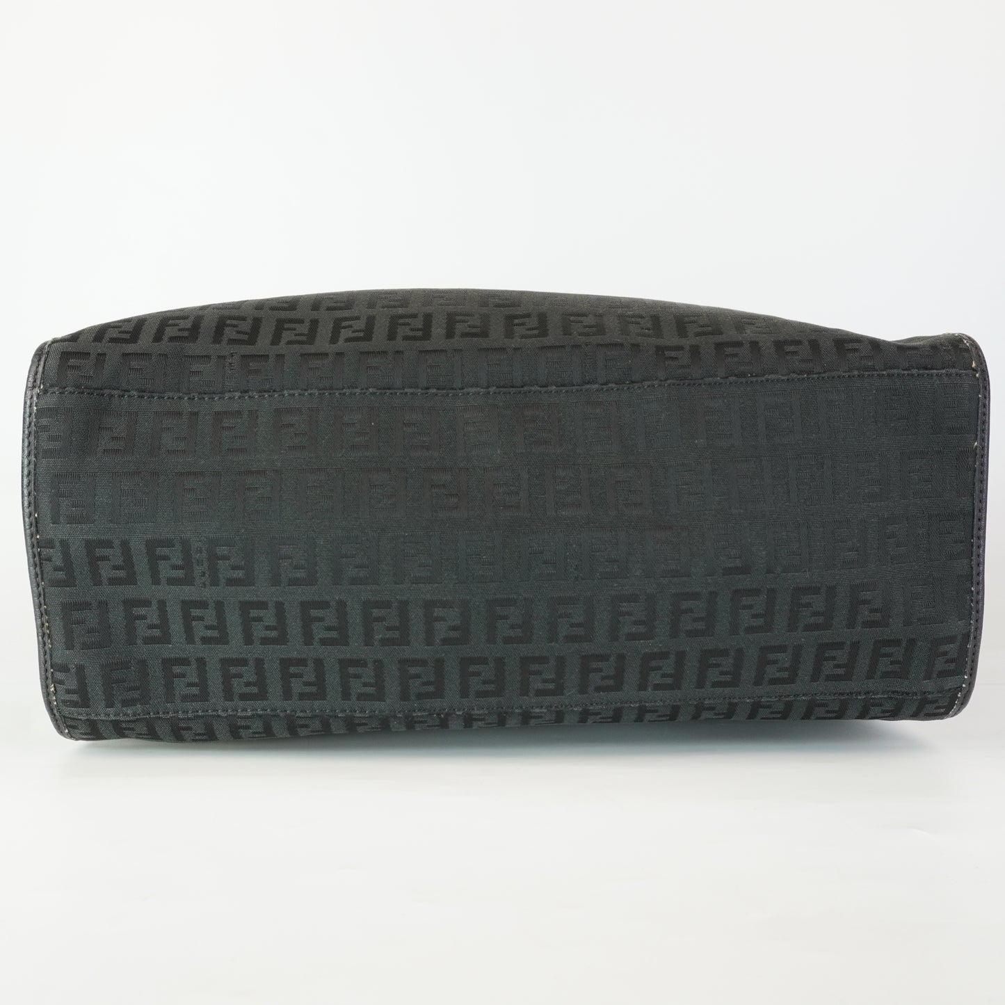 Fendi Zucchino Black Tote