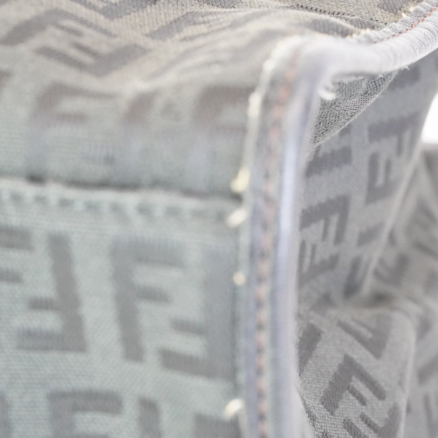 Fendi Zucchino Black Tote