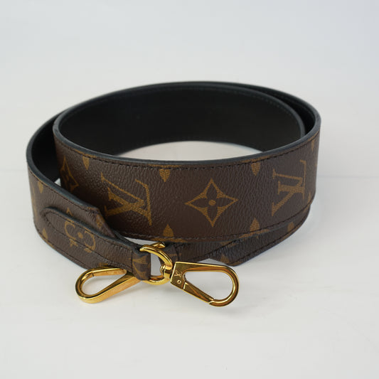 Louis Vuitton	Monogram Belt Black