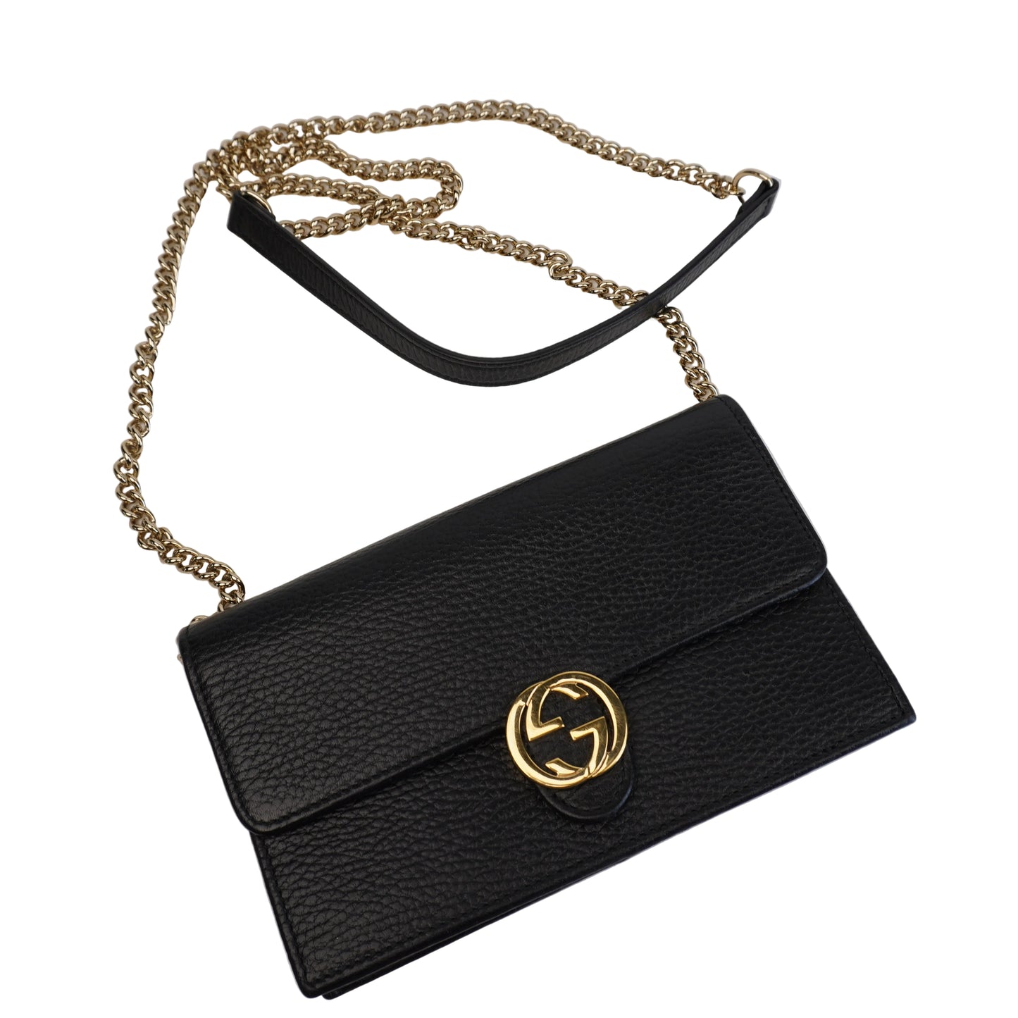 Gucci Interlocking WOC Black
