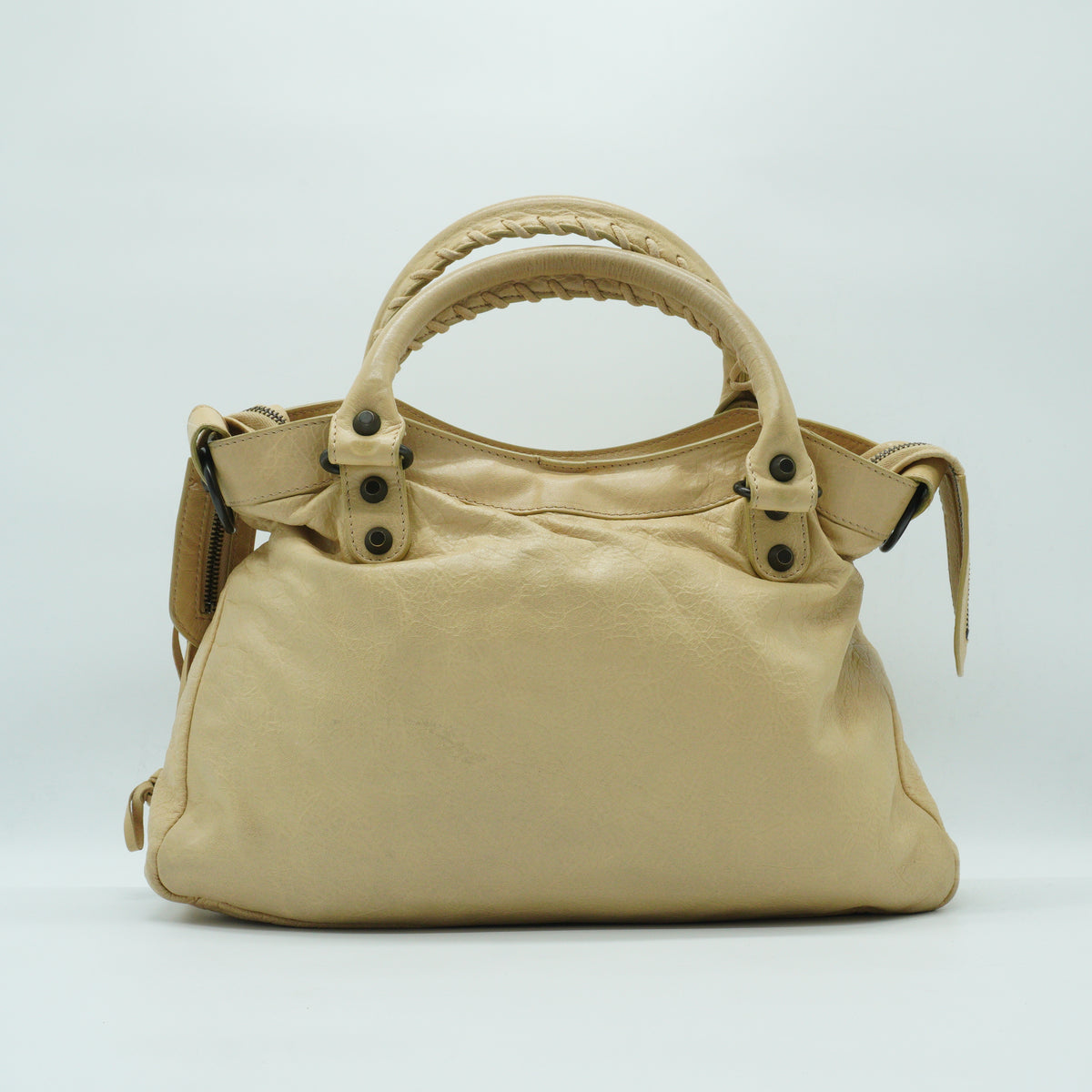 Balenciaga	Classic First Bag Beige BHW Medium