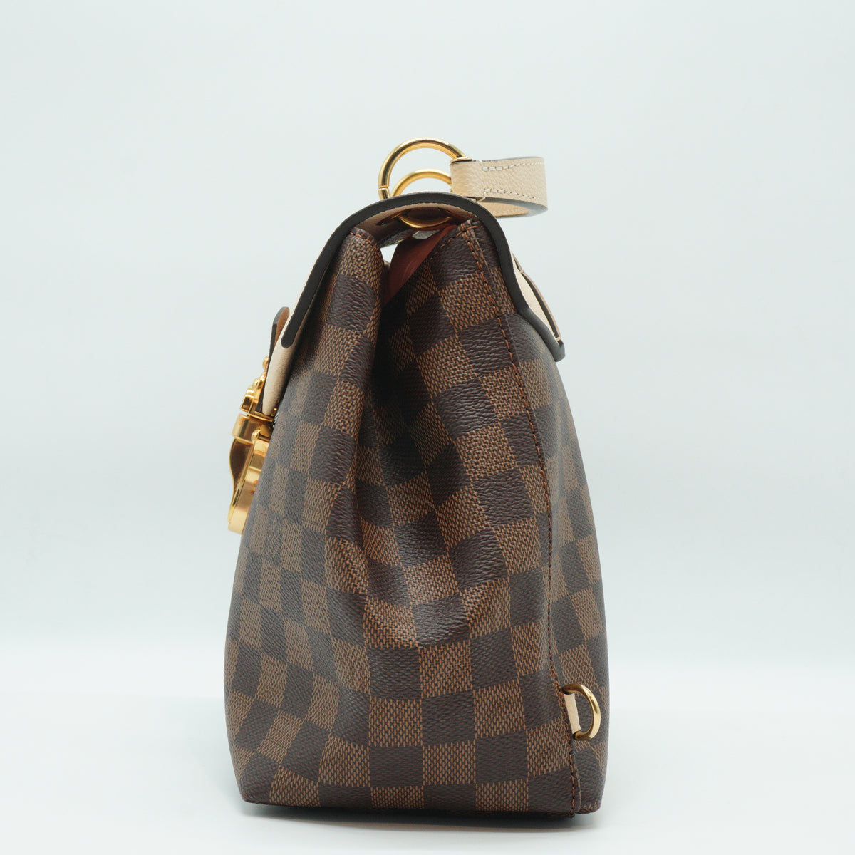 Louis Vuitton	Clapton Damier Ebene Small Backpack GHW