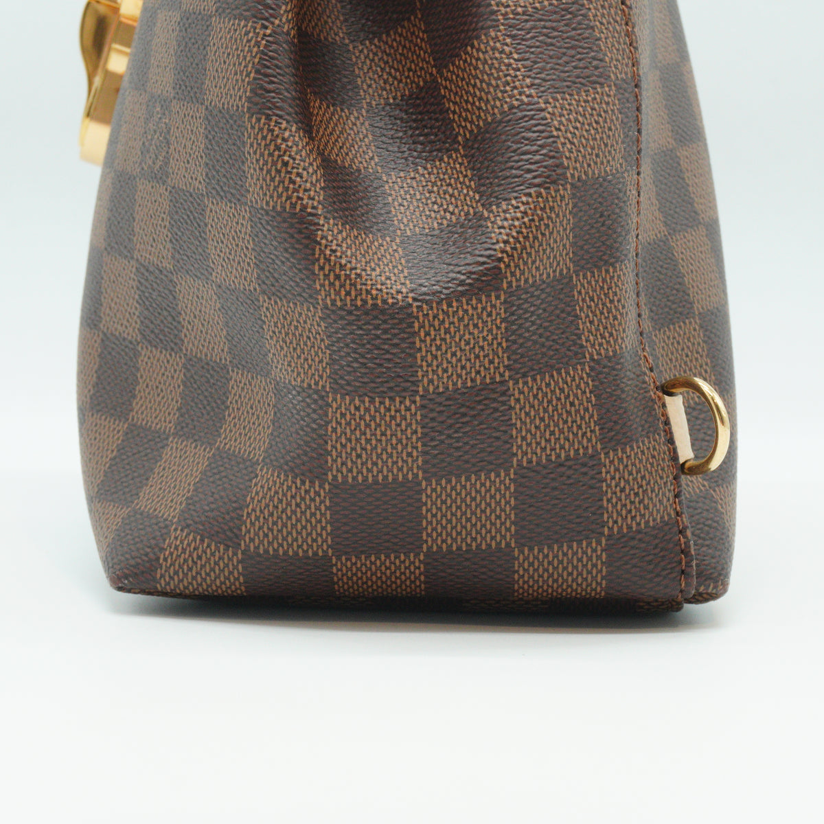 Louis Vuitton	Clapton Damier Ebene Small Backpack GHW