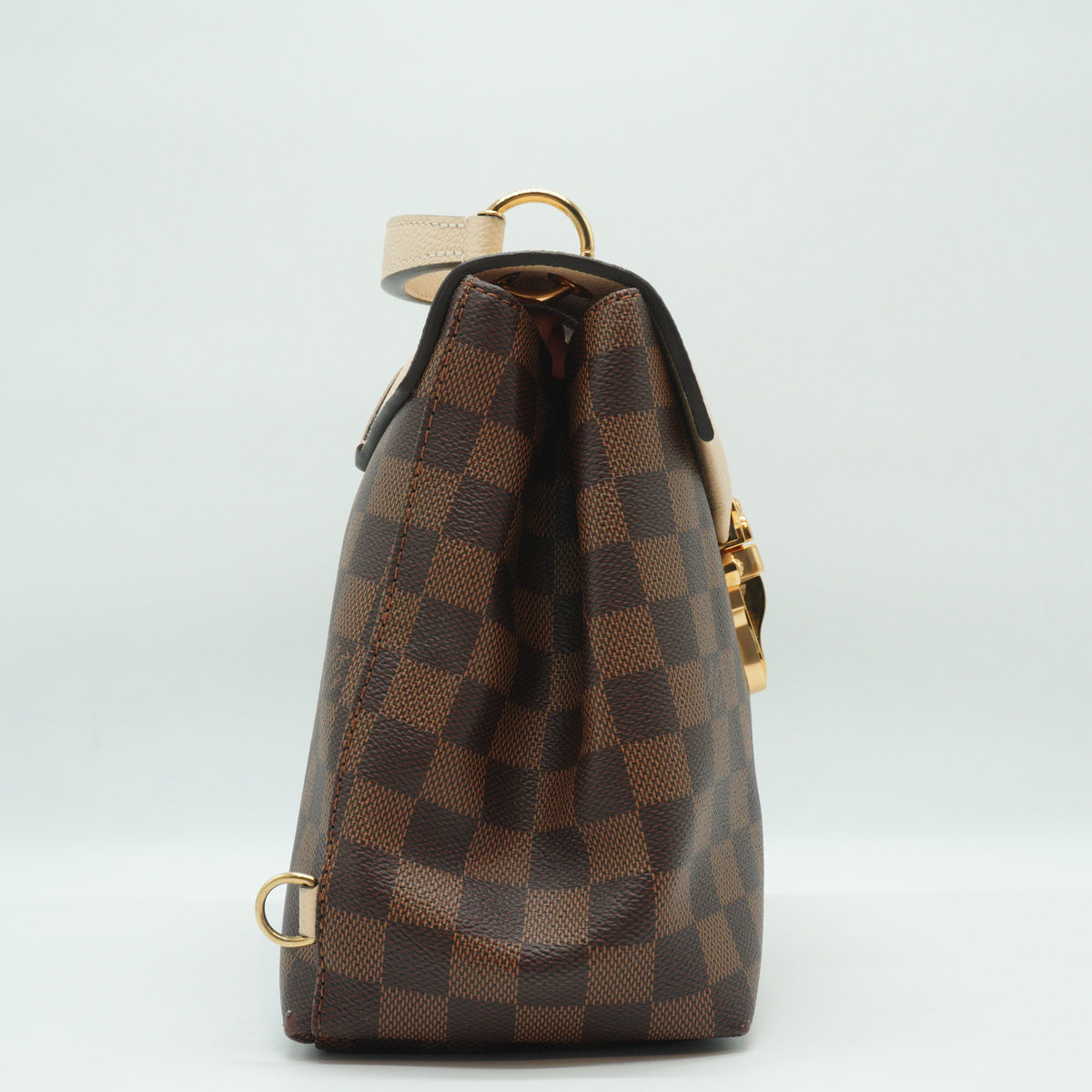 Louis Vuitton	Clapton Damier Ebene Small Backpack GHW
