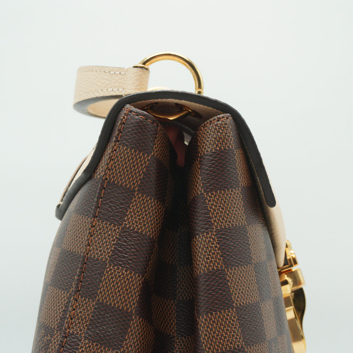 Louis Vuitton	Clapton Damier Ebene Small Backpack GHW