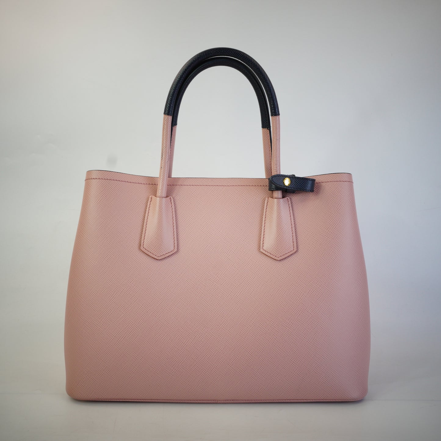 Prada Double Bag in Saffiano Ciur Leather GHW Large
