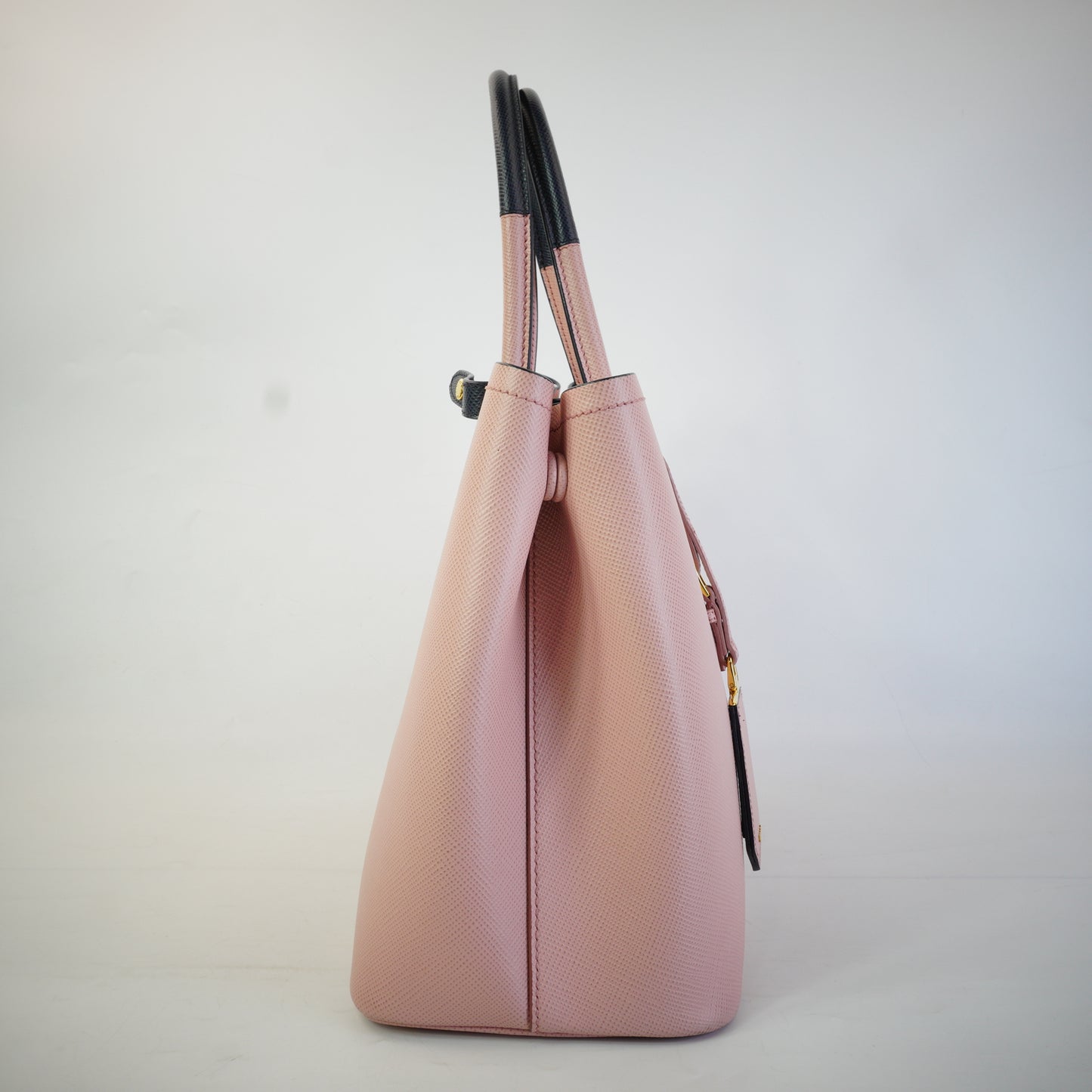 Prada Double Bag in Saffiano Ciur Leather GHW Large