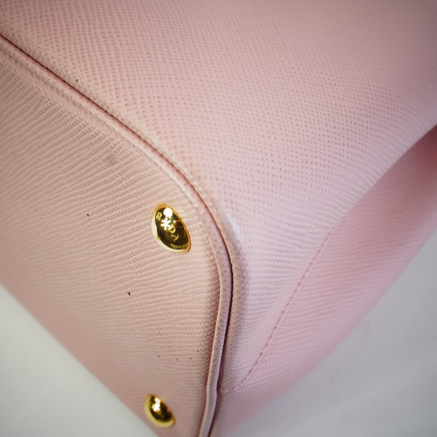 Prada Double Bag in Saffiano Ciur Leather GHW Large