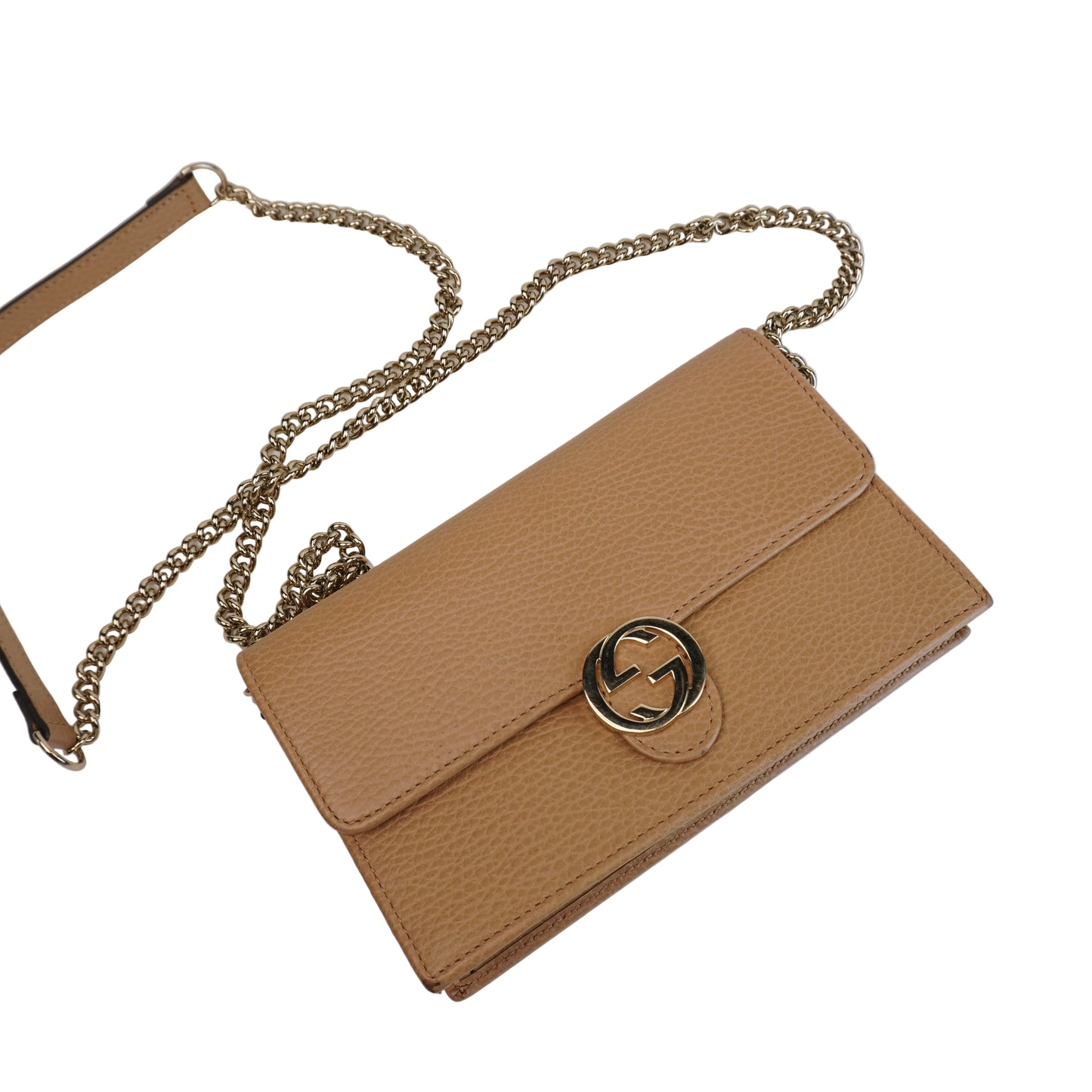 Gucci Interlocking WOC Beige