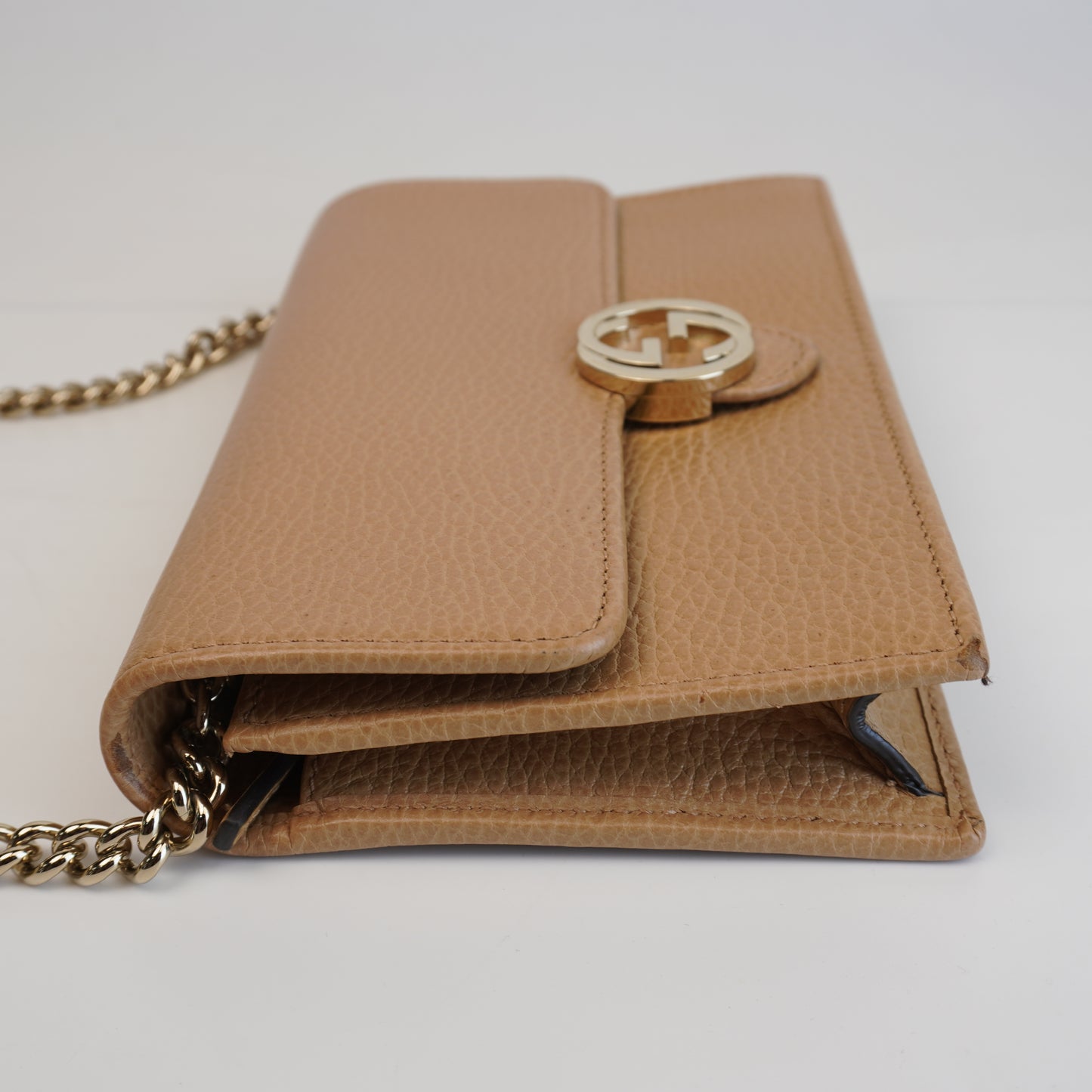 Gucci Interlocking WOC Beige