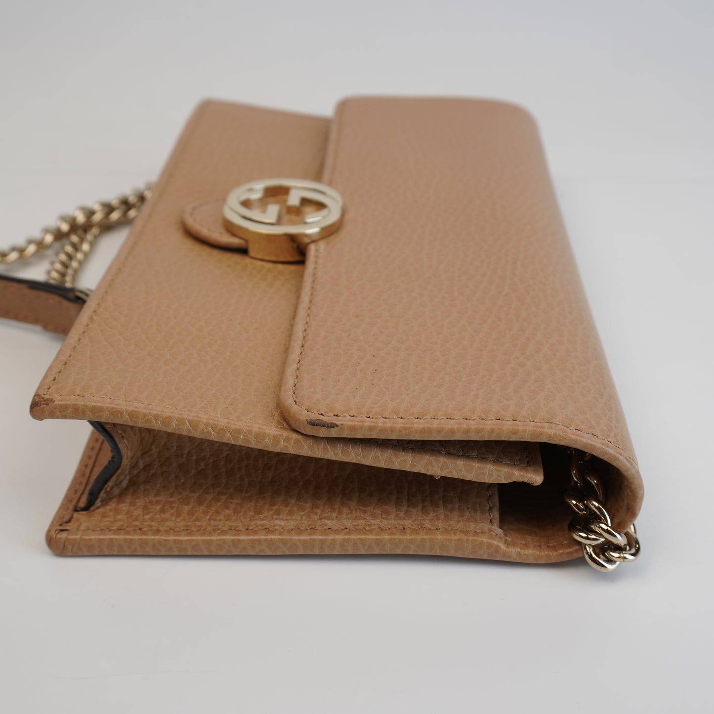 Gucci Interlocking WOC Beige