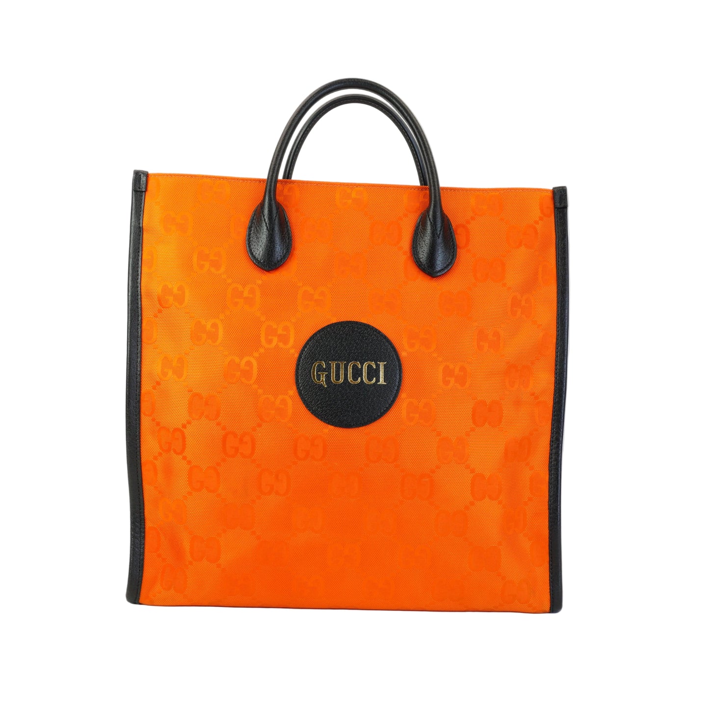 Gucci Off The Grid Tote Bag Orange Large SHW